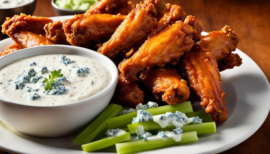 Delicious buffalo wings Delicious buffalo wings