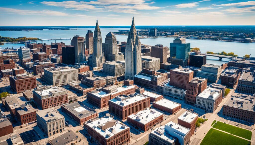 Downtown Buffalo skyline Downtown Buffalo skyline