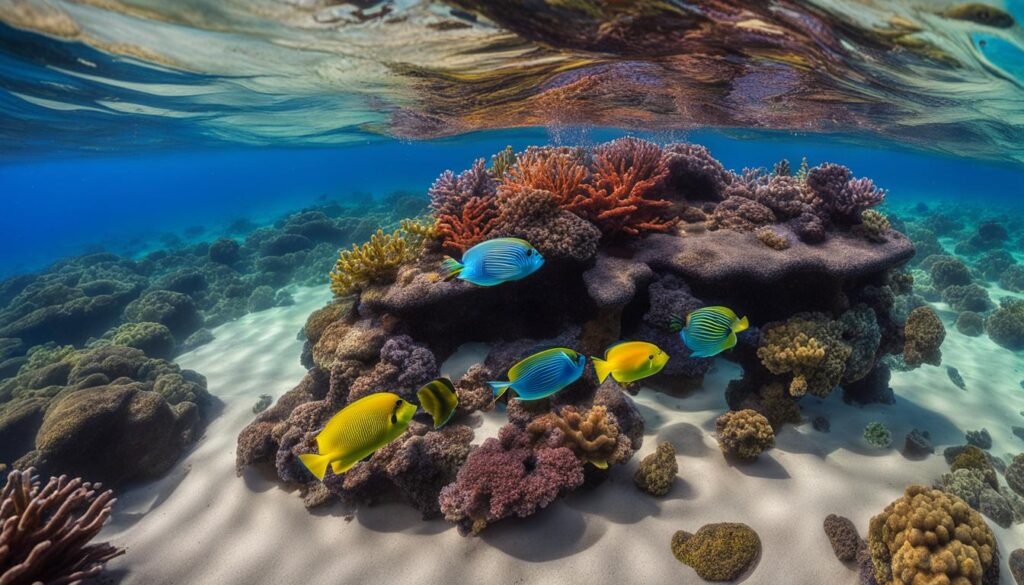 Explore marine life at Wailea Beach Explore marine life at Wailea Beach