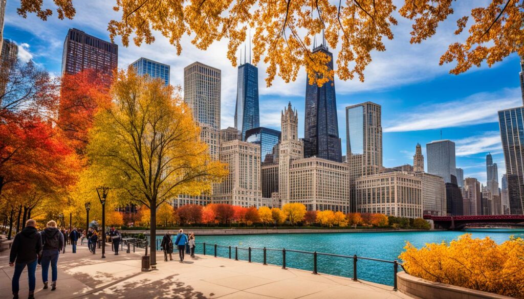 Fall in Chicago Fall in Chicago