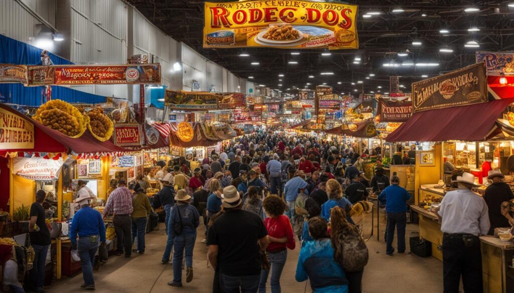 Food vendors at San Antonio Stock Show & Rodeo Food vendors at San Antonio Stock Show & Rodeo