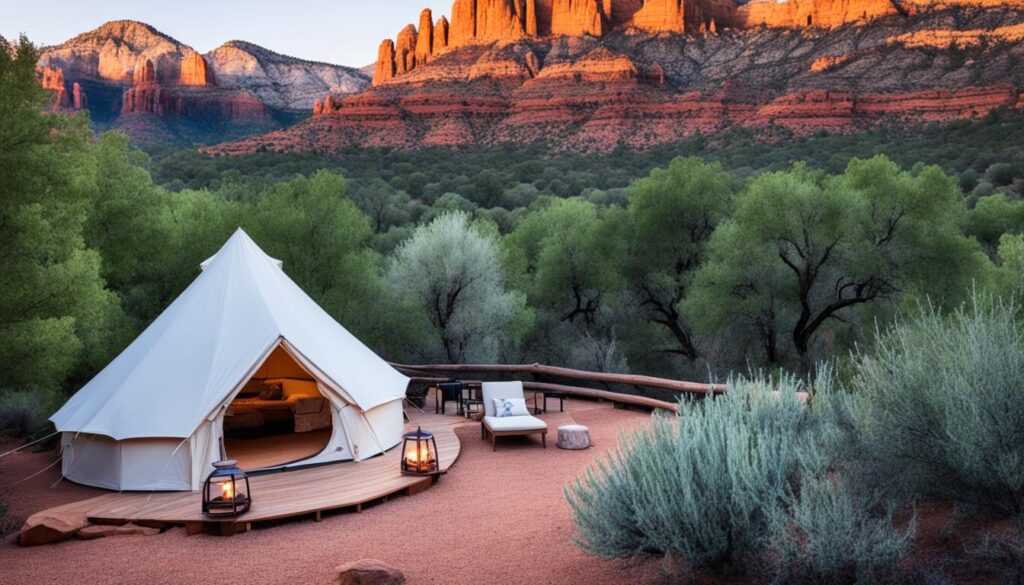 Glamping retreat near Sedona Glamping retreat near Sedona