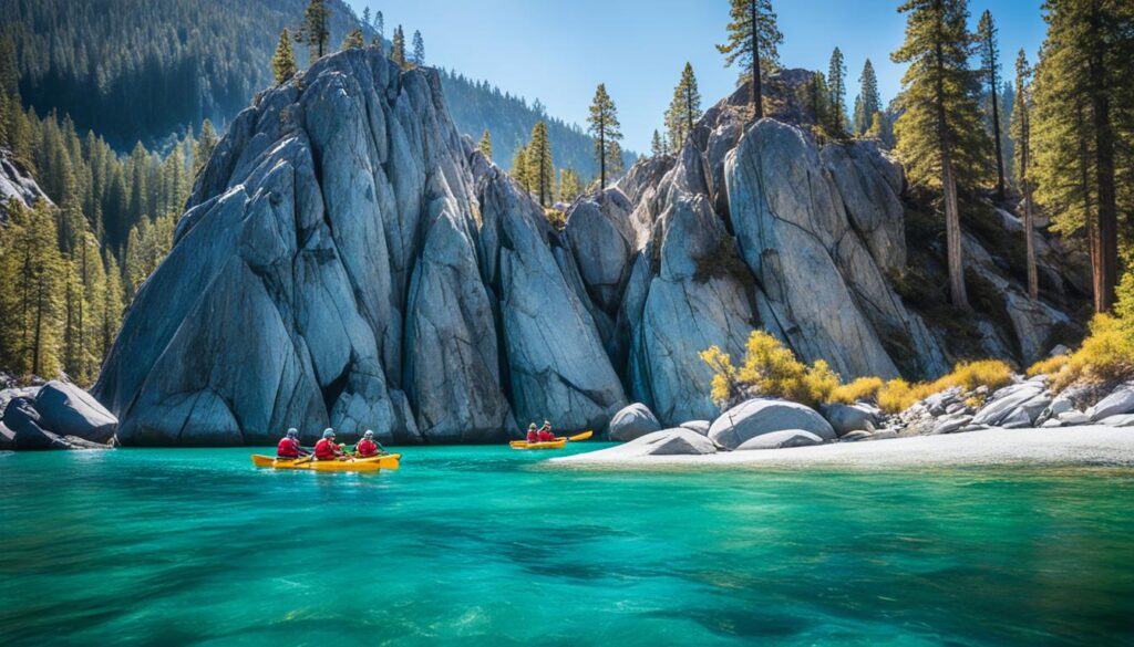 Guided Kayak Tours in Emerald Bay Guided Kayak Tours in Emerald Bay