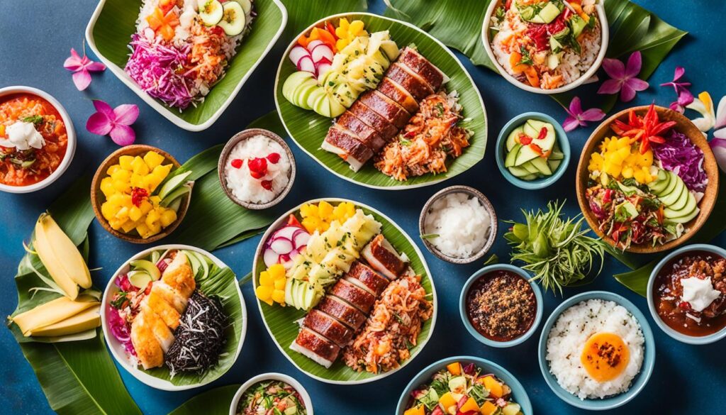 Hawaiian dishes Hawaiian dishes