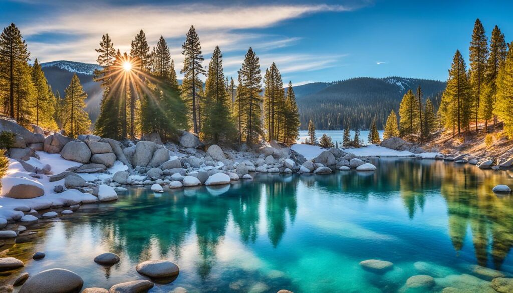 Hidden hot springs in Lake Tahoe Hidden hot springs in Lake Tahoe