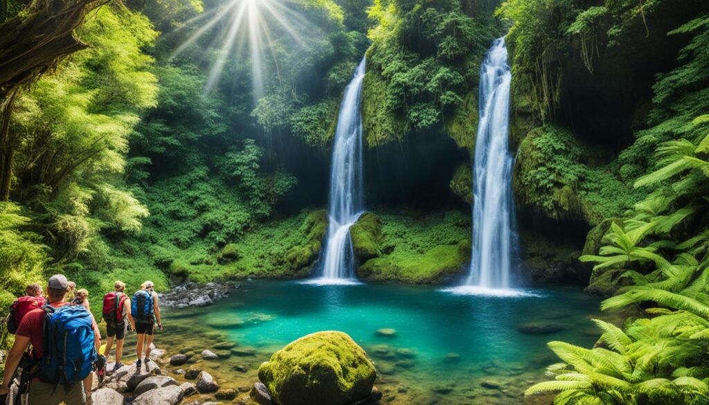 Hidden waterfall adventure Hidden waterfall adventure