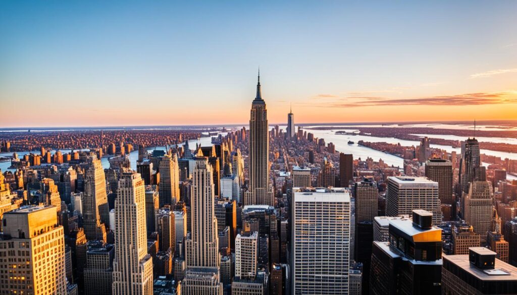 Iconic observation decks in NYC