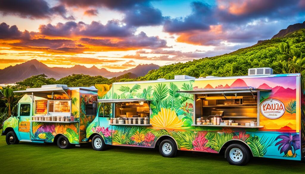 Kauai food trucks local cuisine Kauai food trucks local cuisine