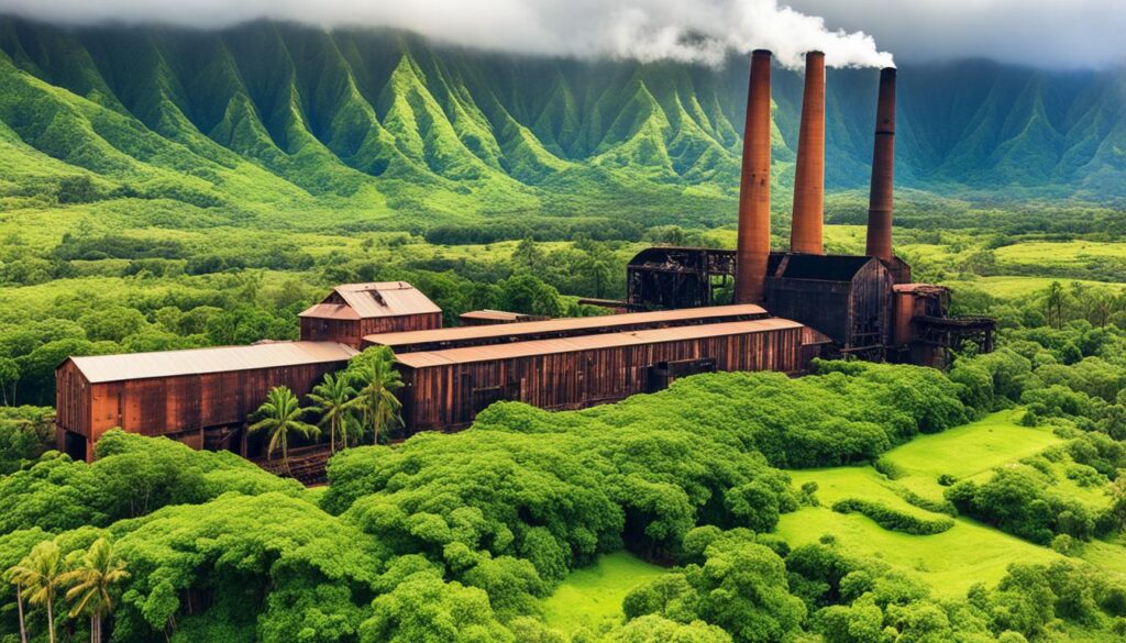 Koloa Sugar Mill in Kauai Koloa Sugar Mill in Kauai