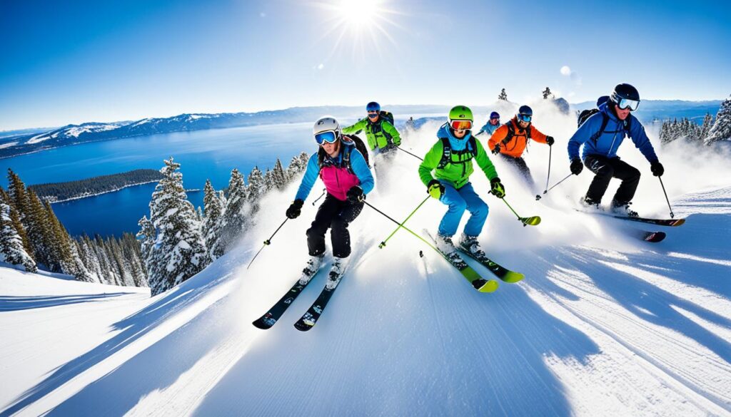 Lake Tahoe skiing and snowboarding Lake Tahoe skiing and snowboarding