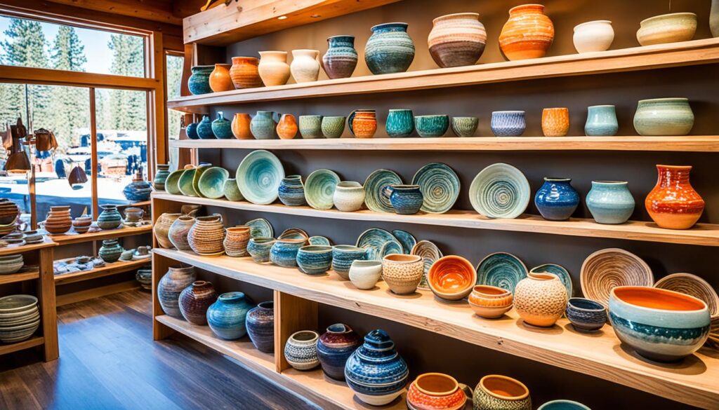 Local arts and crafts scene in Tahoe City Local arts and crafts scene in Tahoe City
