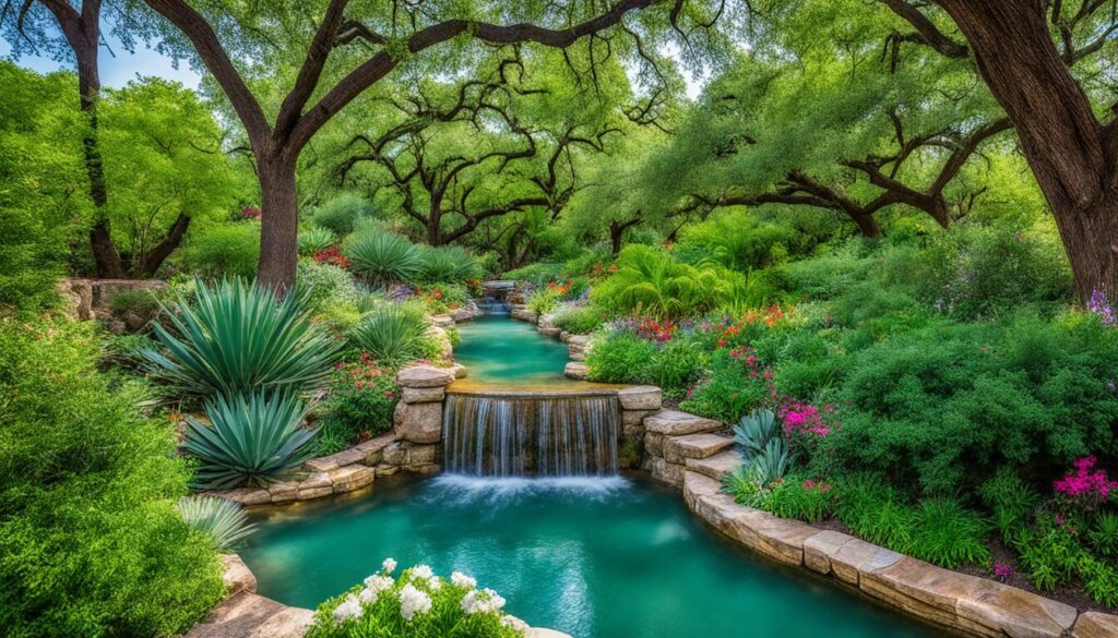 Lush green spaces in San Antonio Lush green spaces in San Antonio