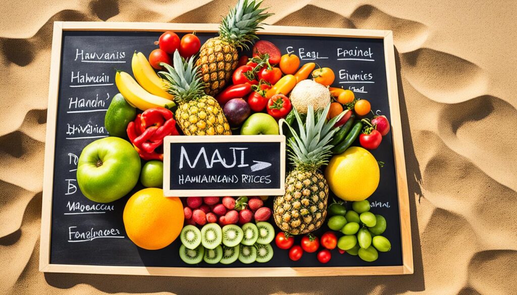 Maui Food Prices Maui Food Prices