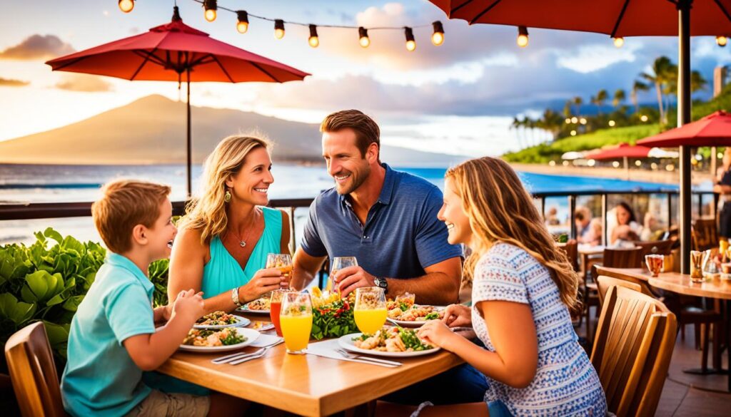Maui family-friendly dining and shopping Maui family-friendly dining and shopping