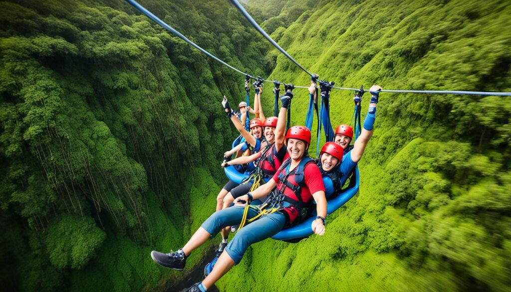 Maui zip-lining Maui zip-lining