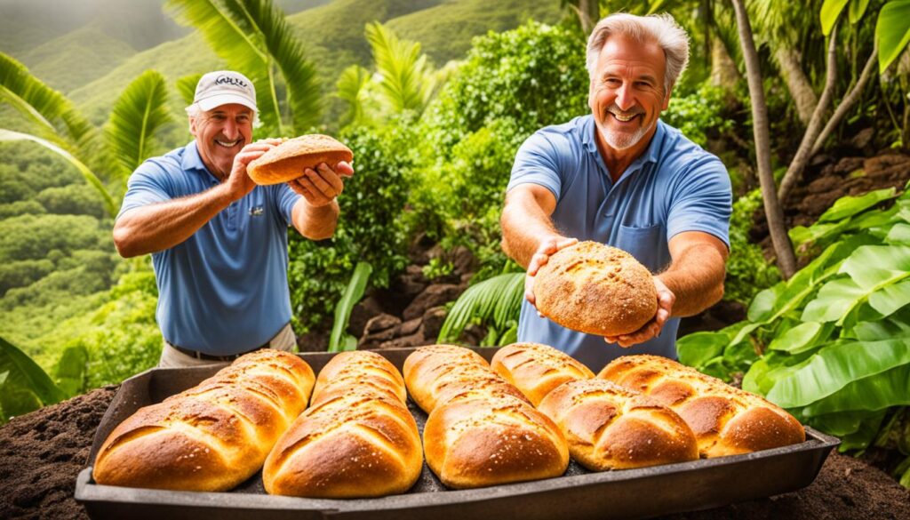Molokai's famous hot bread Molokai's famous hot bread