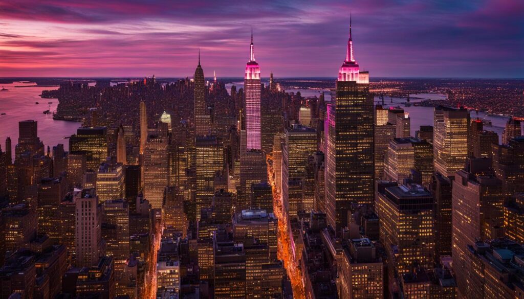 NYC rooftop view NYC rooftop view