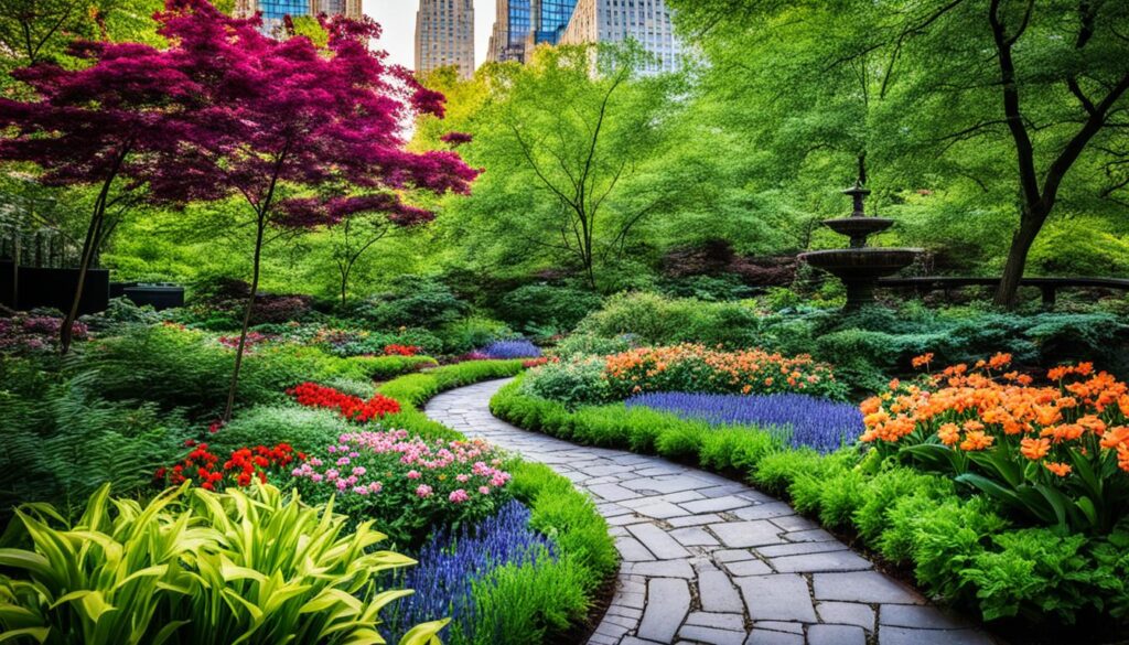 New York City gardens New York City gardens