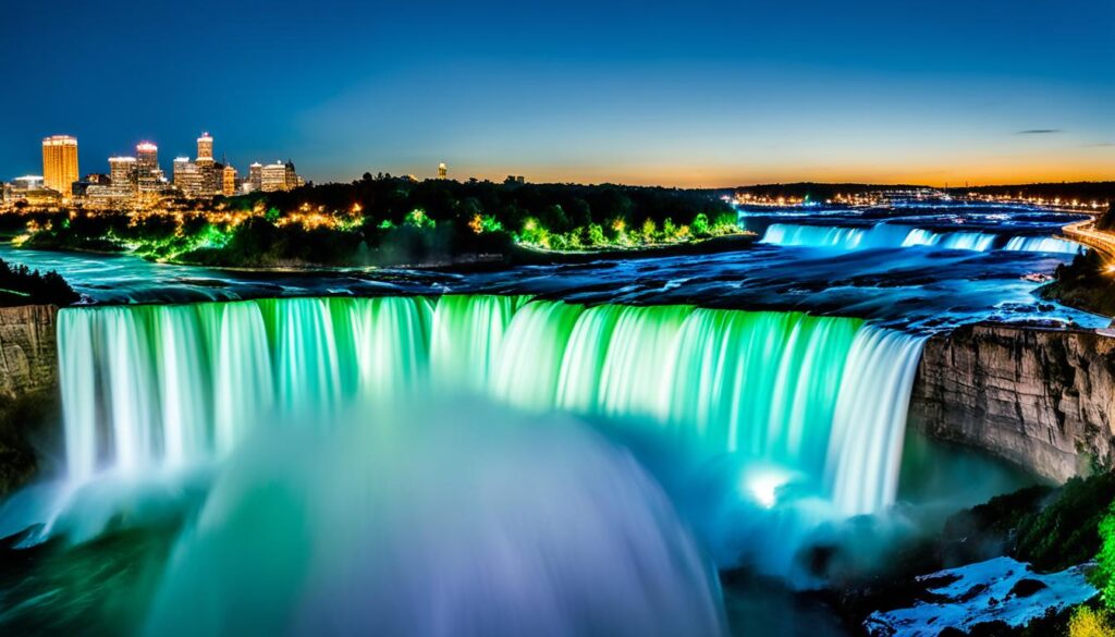 Niagara Falls Night View Niagara Falls Night View