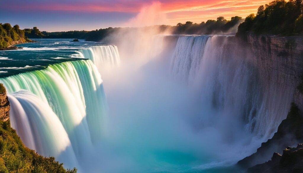 Niagara Falls Sunset Niagara Falls Sunset