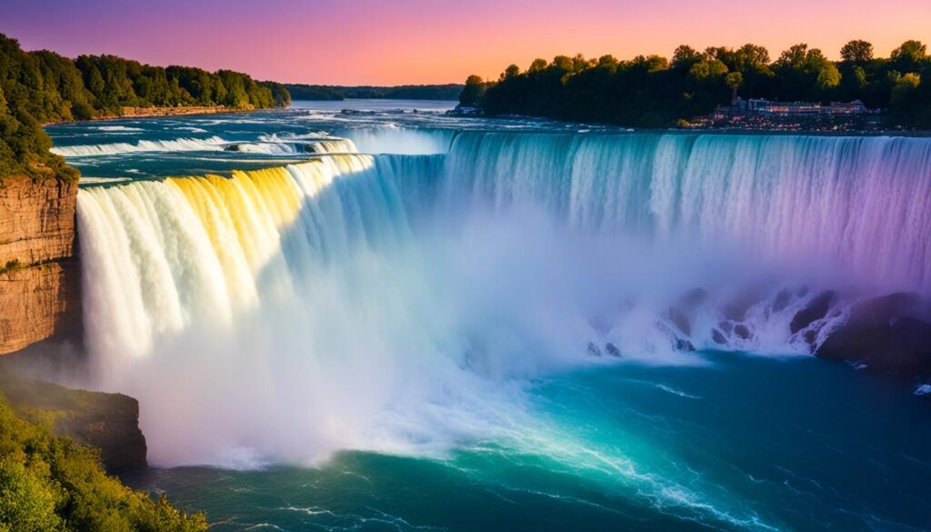 Niagara Falls at Dusk Niagara Falls at Dusk