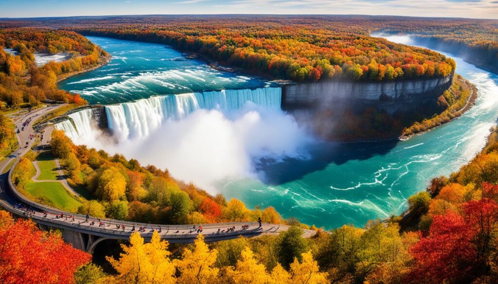 Niagara Falls fall foliage hikes Niagara Falls fall foliage hikes