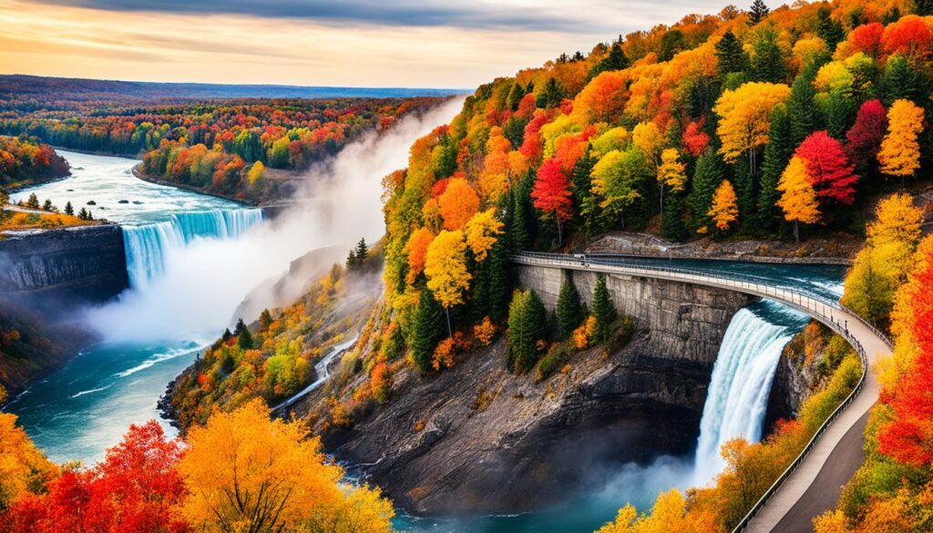 Niagara hiking trails fall Niagara hiking trails fall