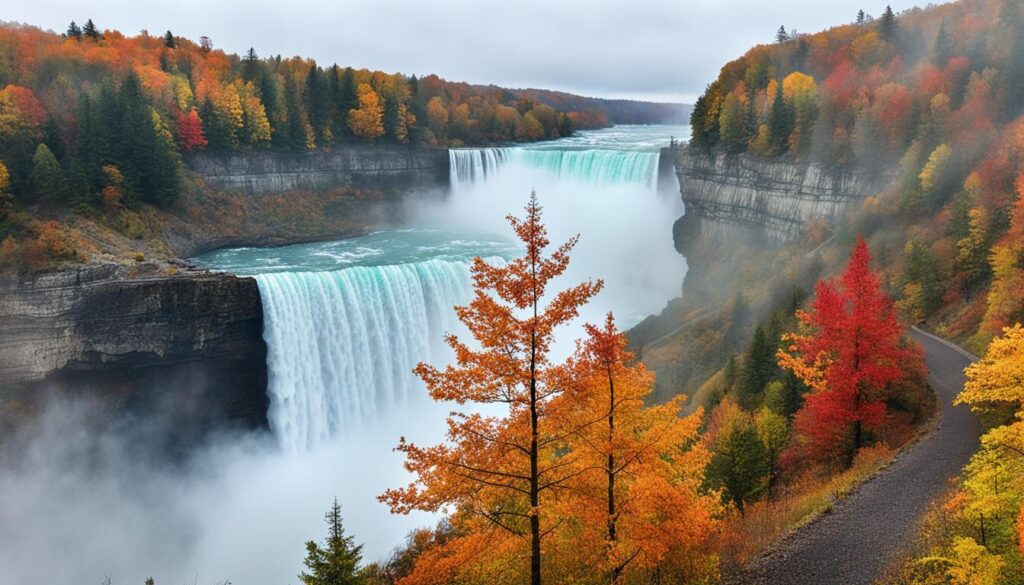 Niagara hiking trails fall Niagara hiking trails fall