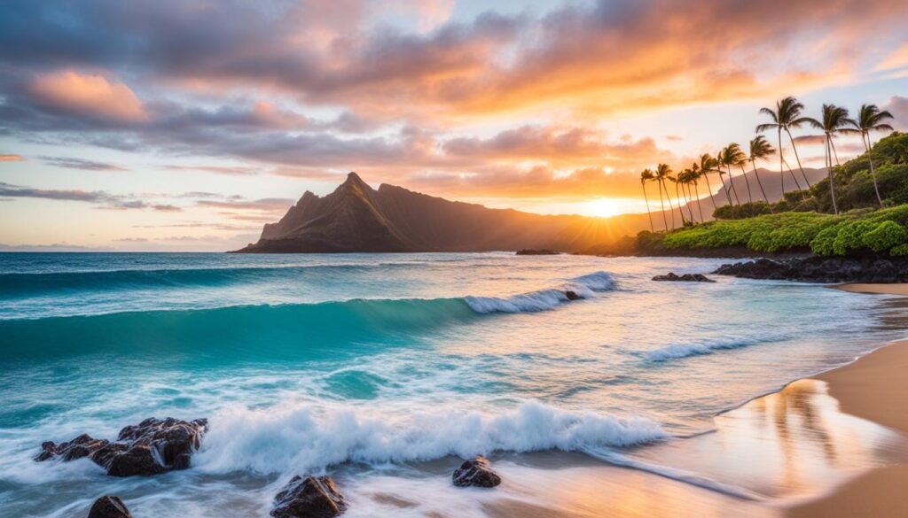 Oahu and Maui beaches Oahu and Maui beaches