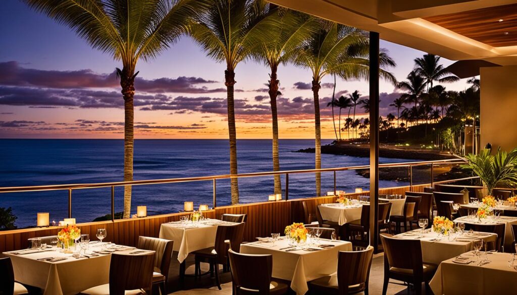Oceanfront Dining in Honolulu Oceanfront Dining in Honolulu