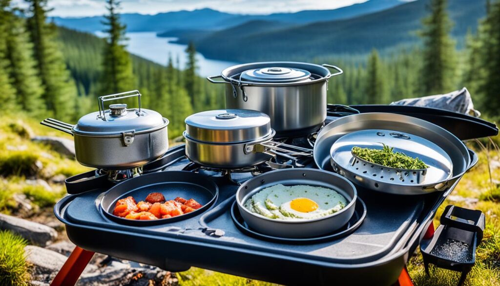 Portable cooking stove accessories Portable cooking stove accessories