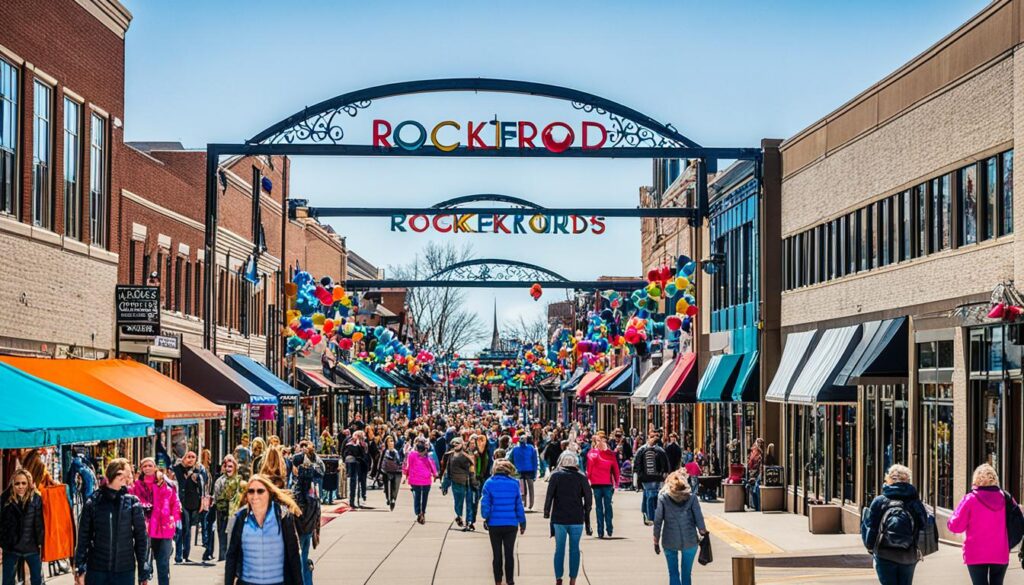 Rockford Shopping Scene Rockford Shopping Scene