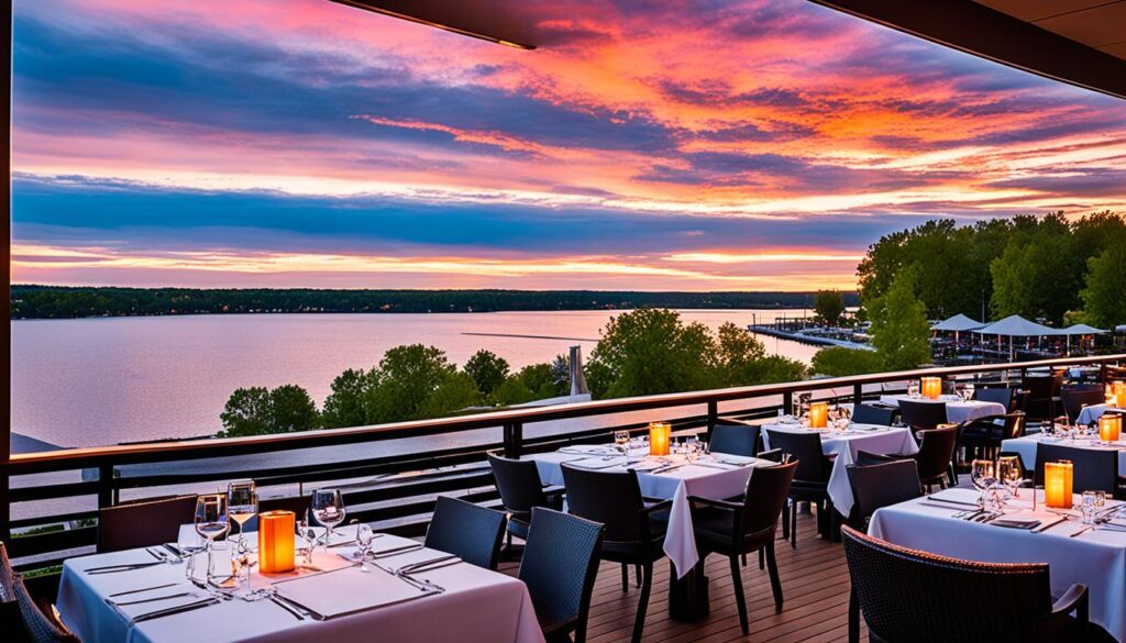 Rockford waterfront dining Rockford waterfront dining