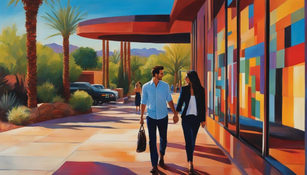 Romantic Art Galleries and Couples Theater in Scottsdale Romantic Art Galleries and Couples Theater in Scottsdale