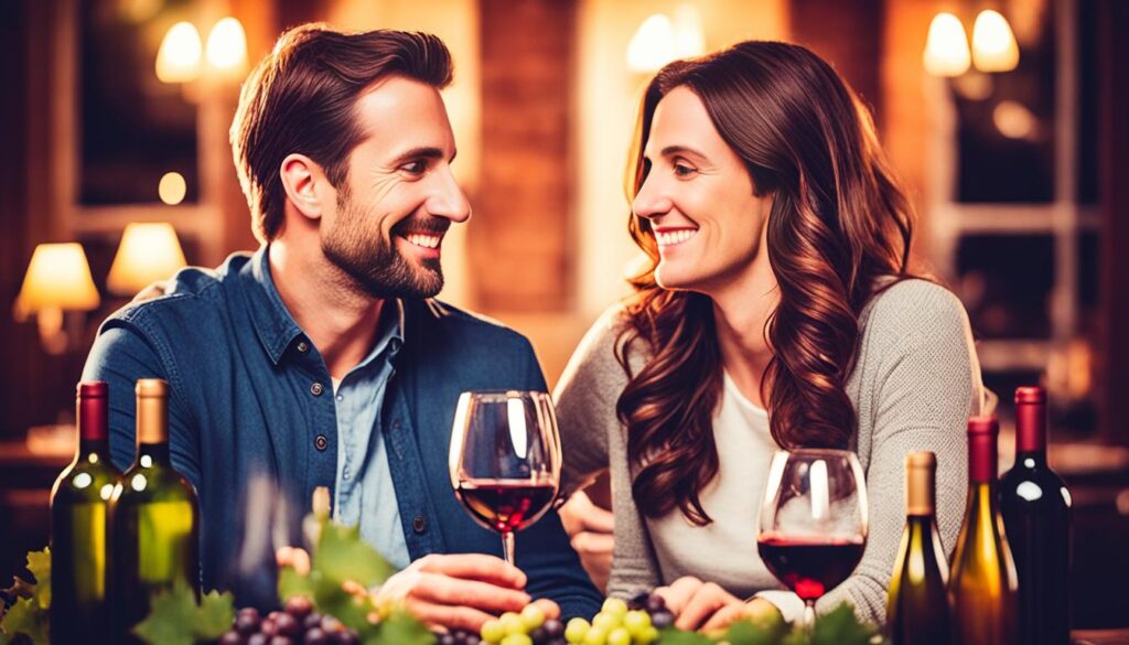 Romantic Wine Tasting Romantic Wine Tasting