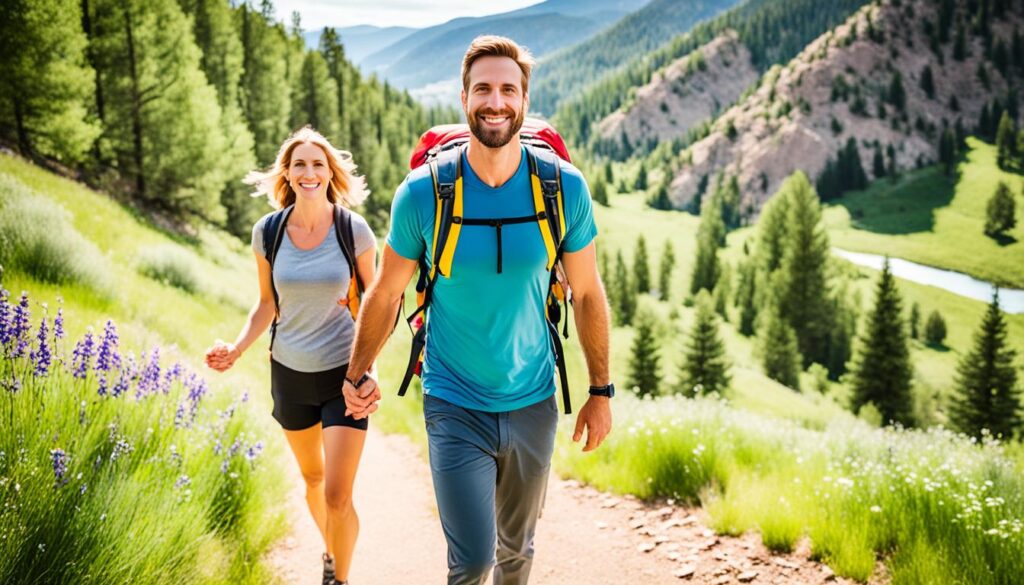 Romantic trail in Fort Collins Romantic trail in Fort Collins