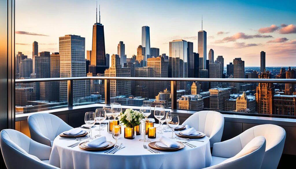 Rooftop Dining with a View Rooftop Dining with a View