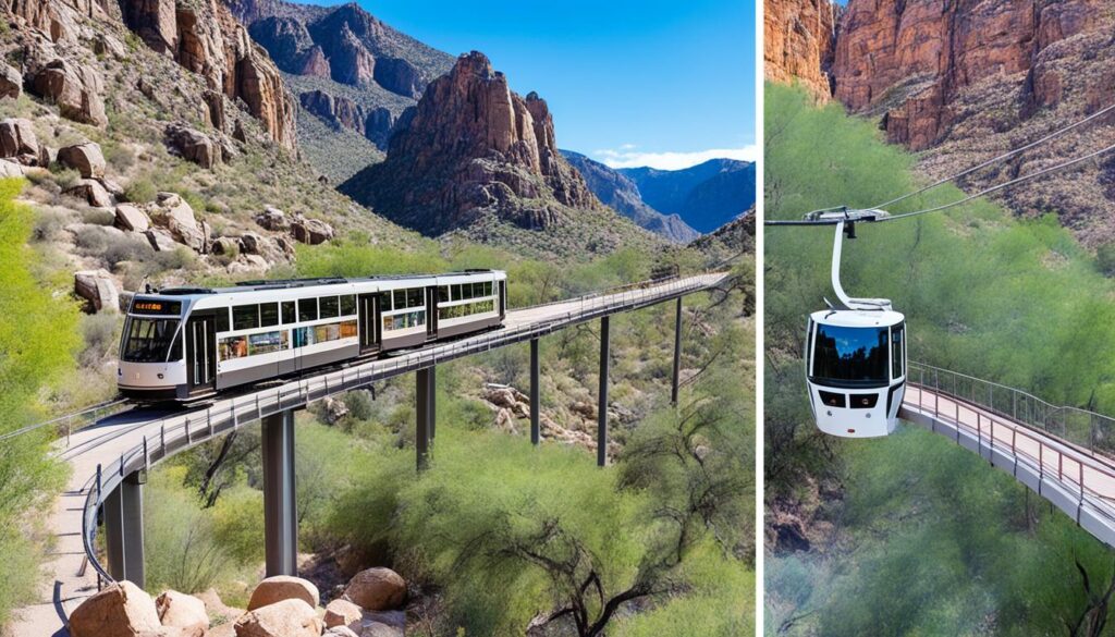 Sabino Canyon tram vs hiking trails Sabino Canyon tram vs hiking trails