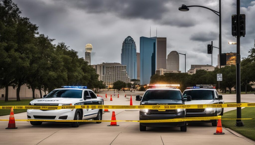 Safety comparison between Fort Worth and Dallas