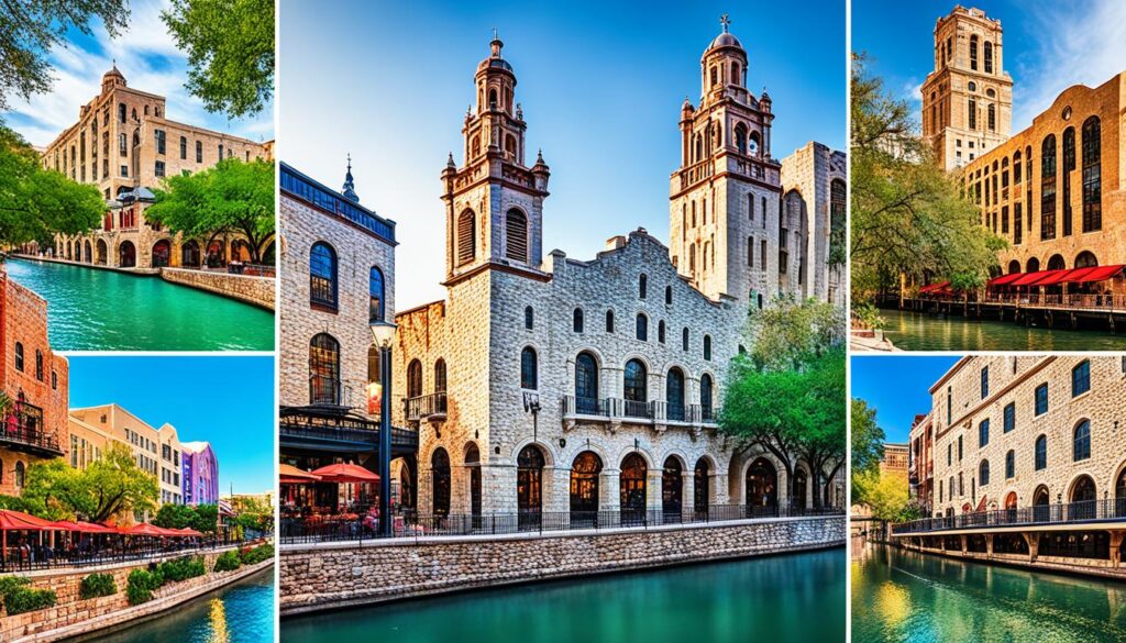 San Antonio River Walk historic landmarks San Antonio River Walk historic landmarks