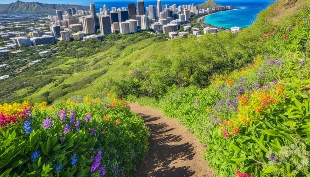 Scenic trails in Hawaii Scenic trails in Hawaii