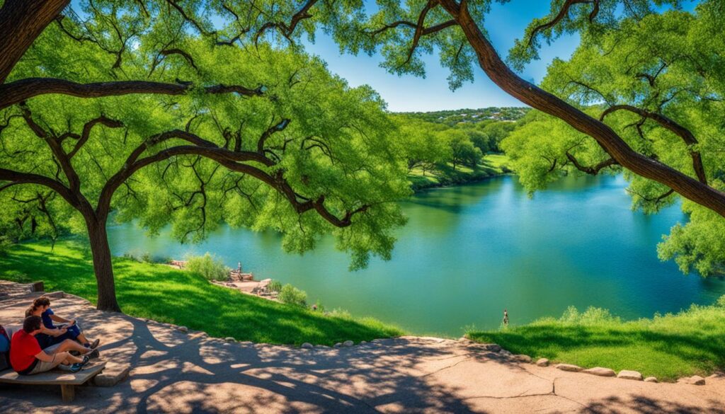 Scenic views at Zilker Park Scenic views at Zilker Park
