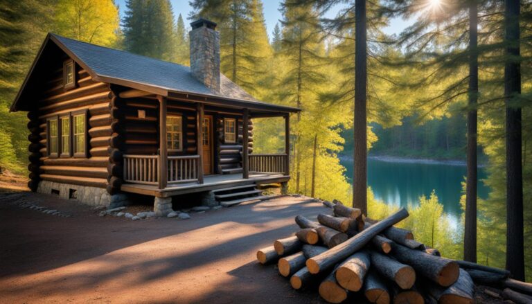 Secluded cabin retreats in Henderson