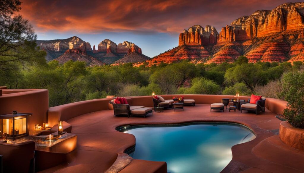 Sedona boutique hotels with red rock views Sedona boutique hotels with red rock views