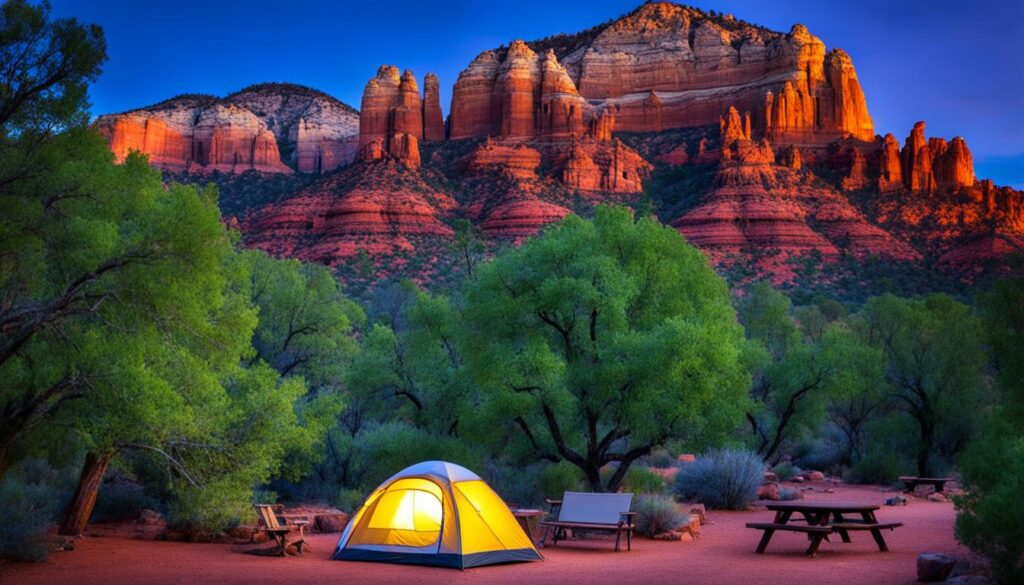 Sedona camping sites Sedona camping sites