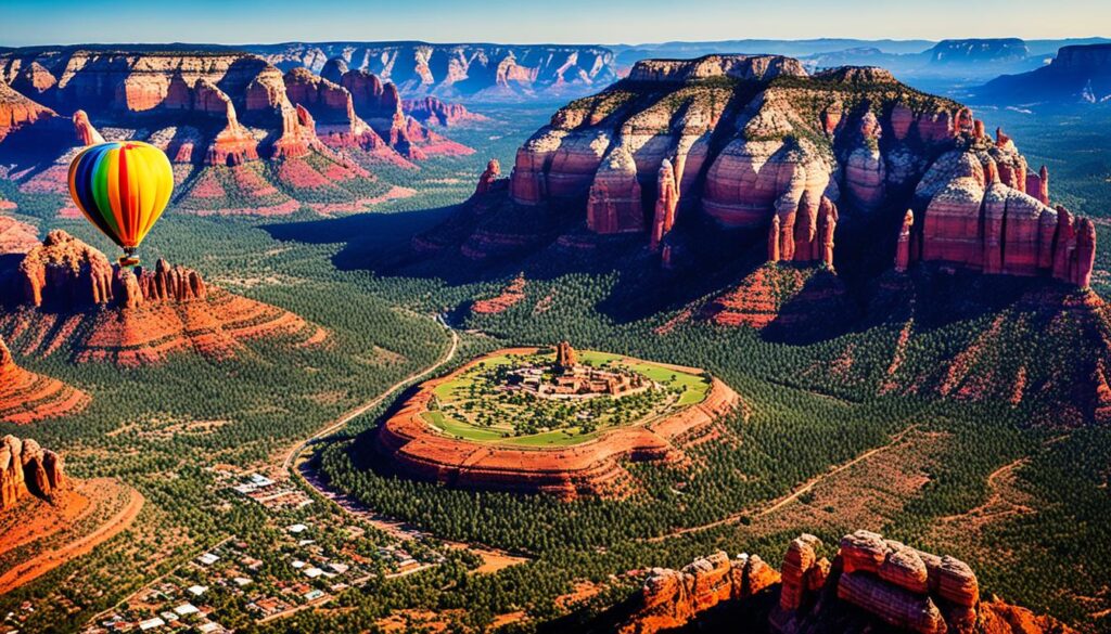 Sedona hot air balloon rides Sedona hot air balloon rides