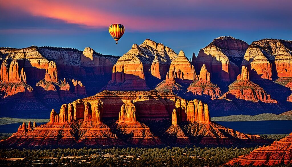 Sedona hot air balloon rides Sedona hot air balloon rides