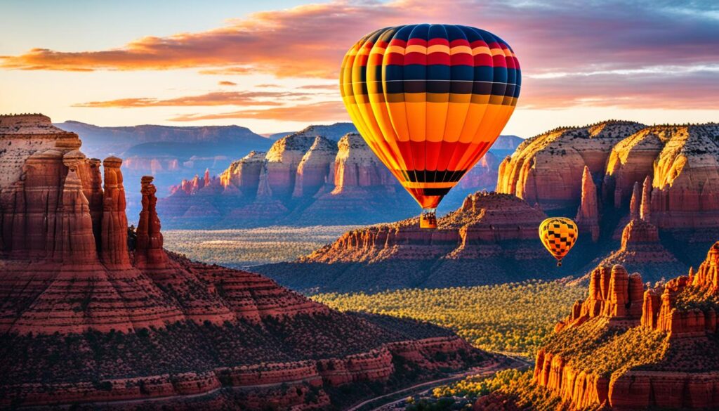 Sedona hot air balloon rides Sedona hot air balloon rides