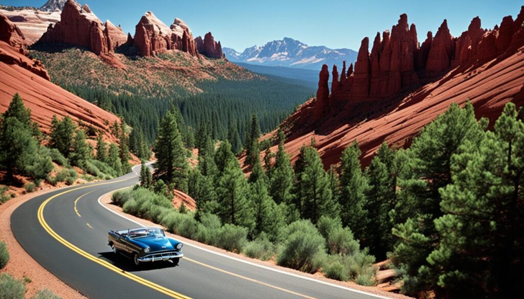 Sedona scenic drive Sedona scenic drive