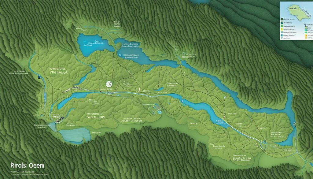 Tantalus Lookout Trail Map Tantalus Lookout Trail Map
